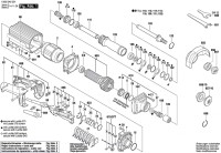 Bosch 0 602 242 207 ---- Hf Straight Grinder Spare Parts